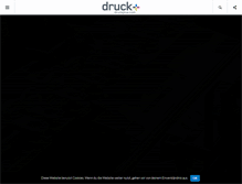 Tablet Screenshot of druckplus.com